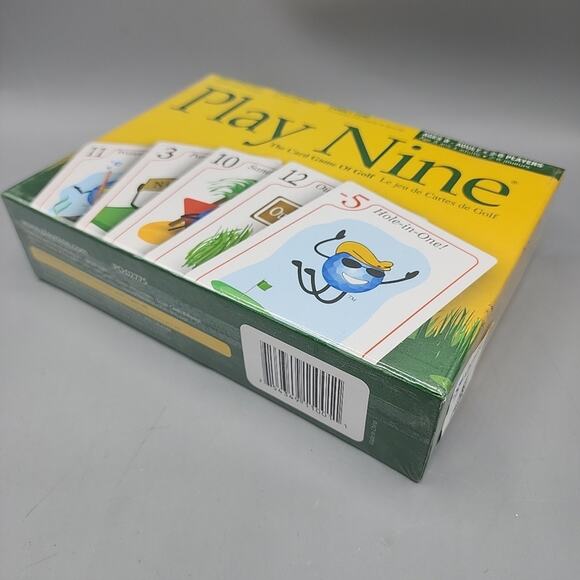 Play Nine The Card Game of Golf New in Box Sealed Great for Golfing Family Fun - Picture 8 of 10